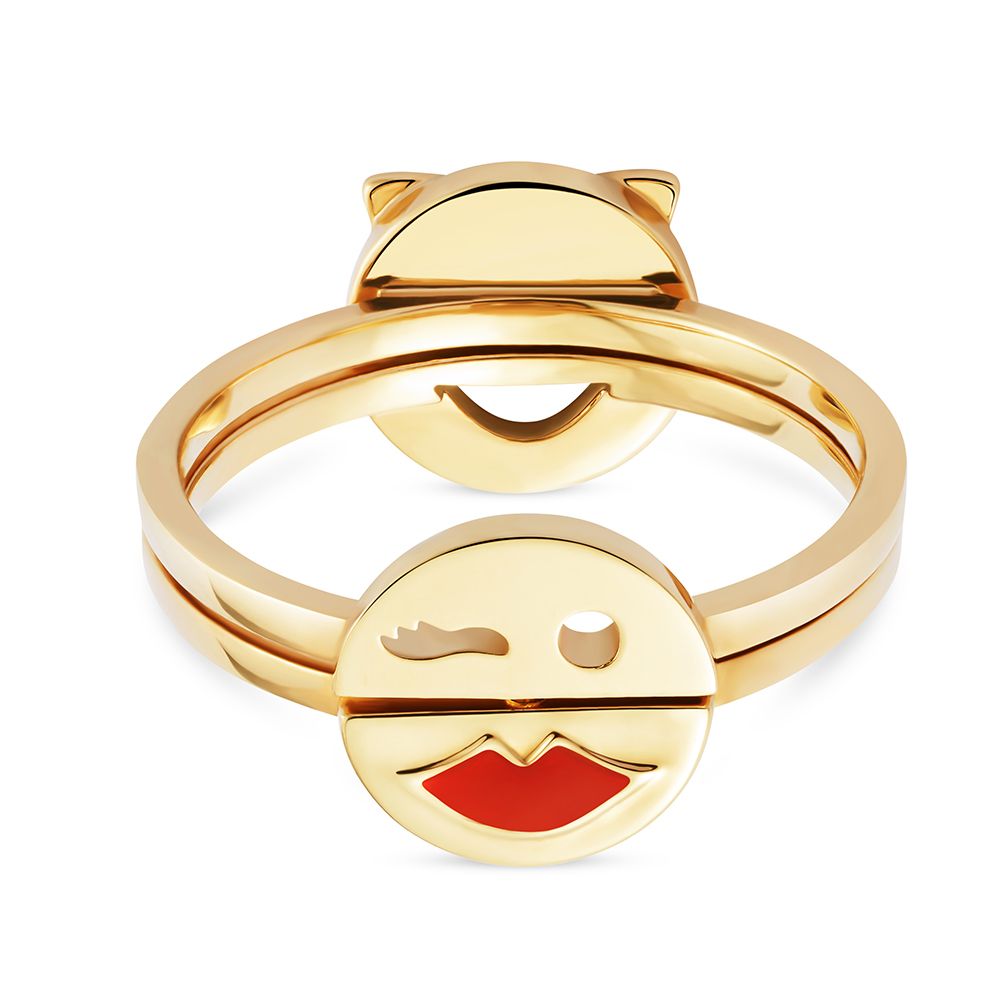 Gold on sale fidget ring