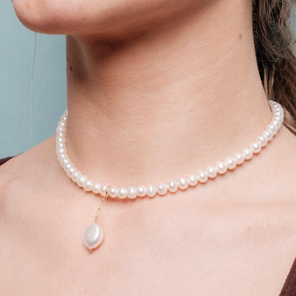 Diana Pearl Choker